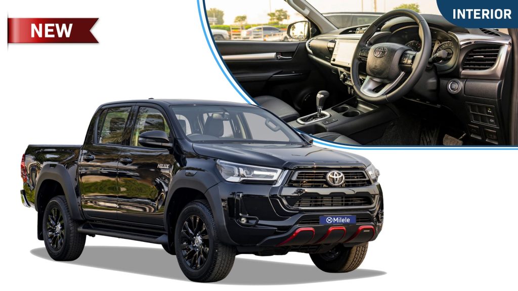 (RHD) TOYOTA HILUX DC 2.8D AT 4X4 MY2025 – BLACK