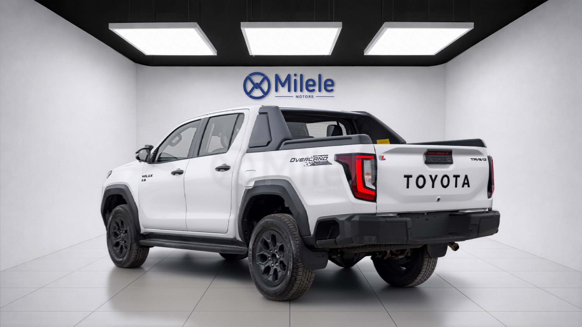 
								(RHD) TOYOTA HILUX TRAVO OVERLAND PLUS 2.8D AT MY2026 – White full									