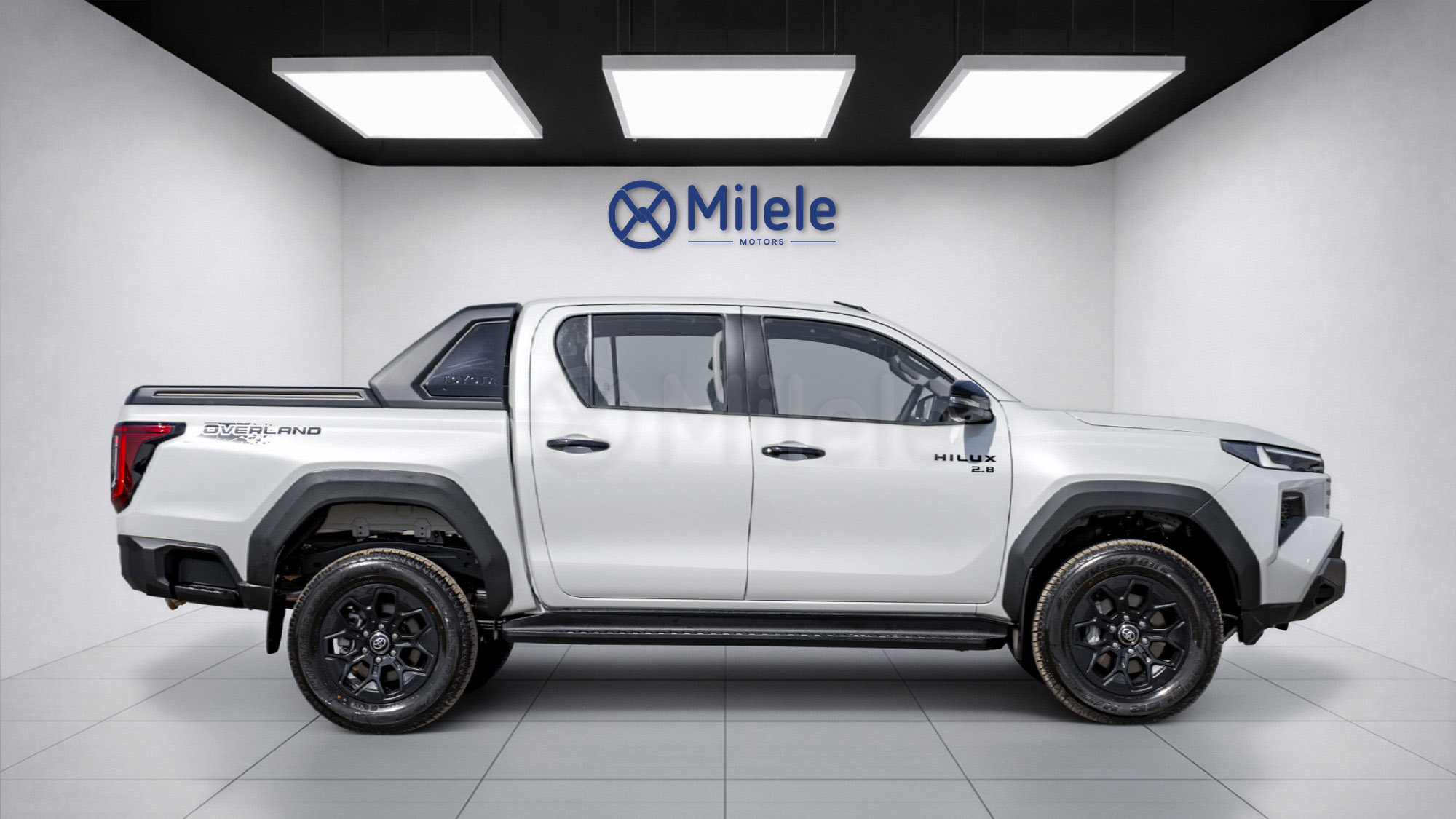 
								(RHD) TOYOTA HILUX TRAVO OVERLAND PLUS 2.8D AT MY2026 – White full									