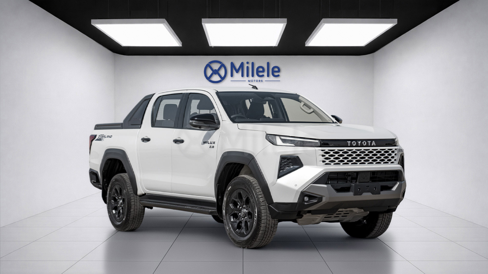 
								(RHD) TOYOTA HILUX TRAVO OVERLAND PLUS 2.8D AT MY2026 – White full									