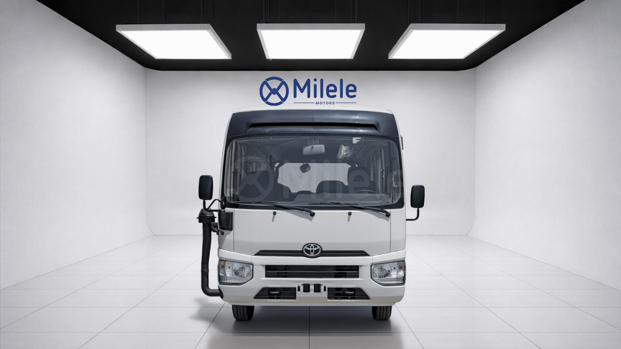 
(LHD) TOYOTA COASTER 30 SEATER 4.2D MT MY2026 – WHITE full									