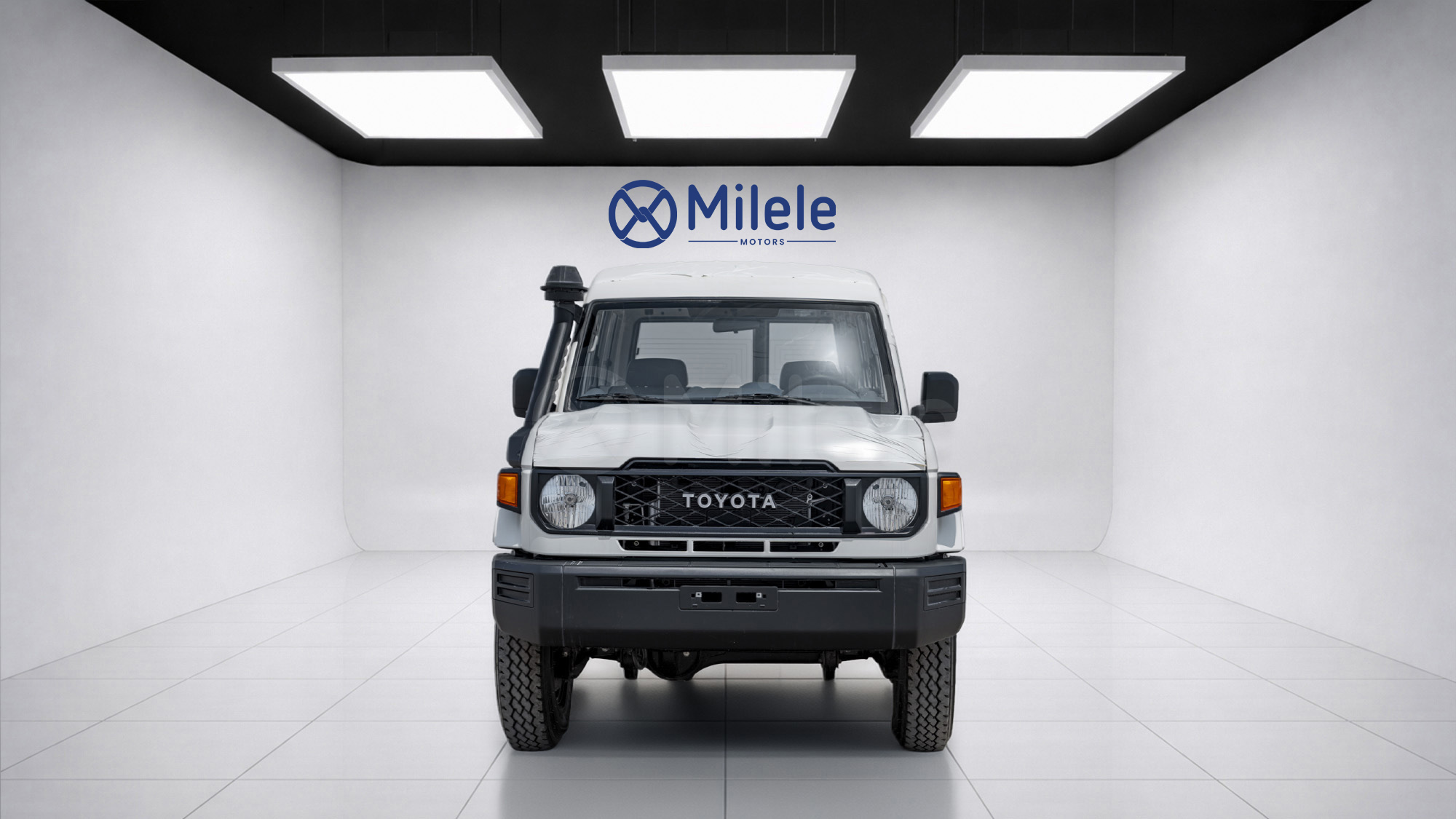 
(LHD) TOYOTA LAND CRUISER 78 2.8D AT 4X4 MY2025 – WHITE full									