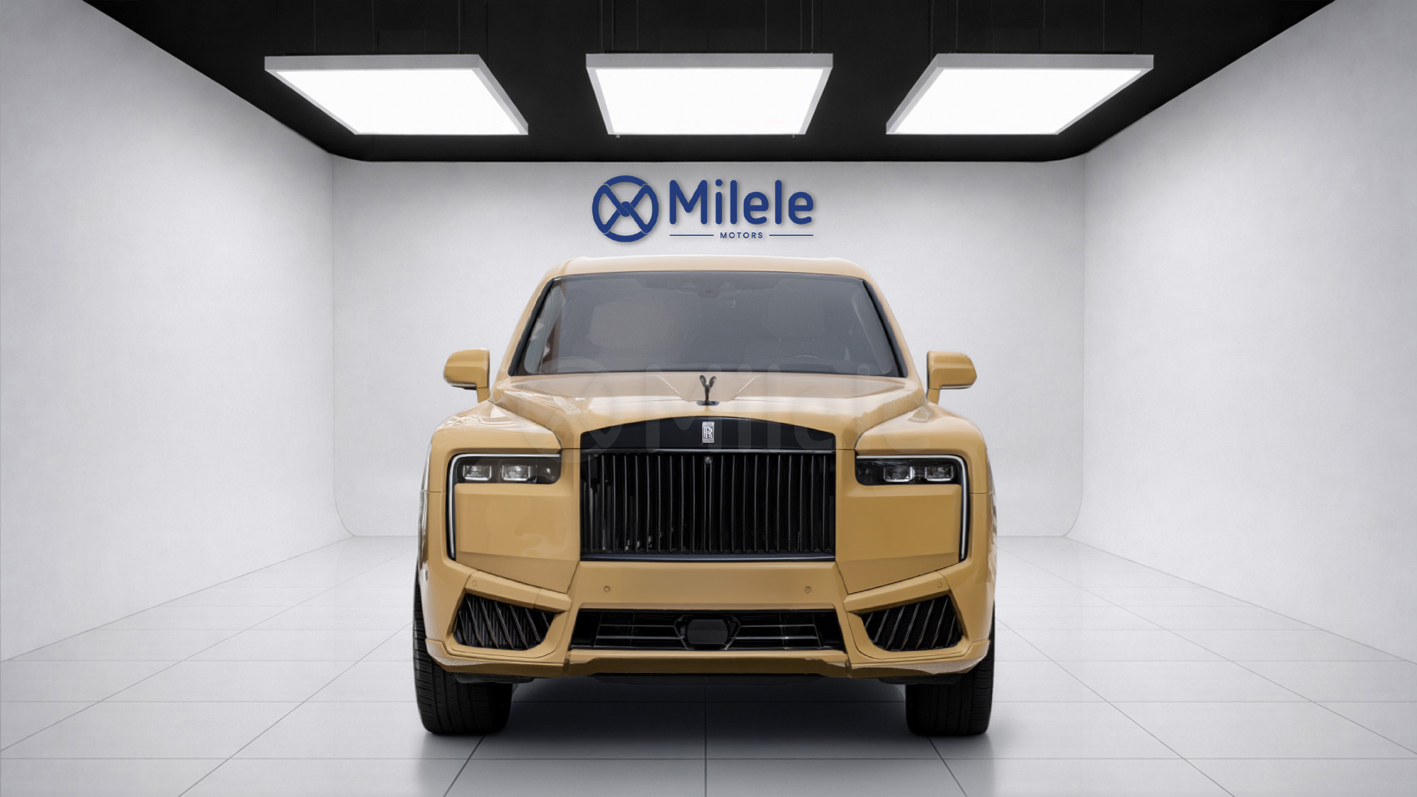 
(LHD) ROLLS ROYCE CULLINAN SERIES I TO SERIES II CONVERSION 6.75P AT MY2023 – BEIGE full									