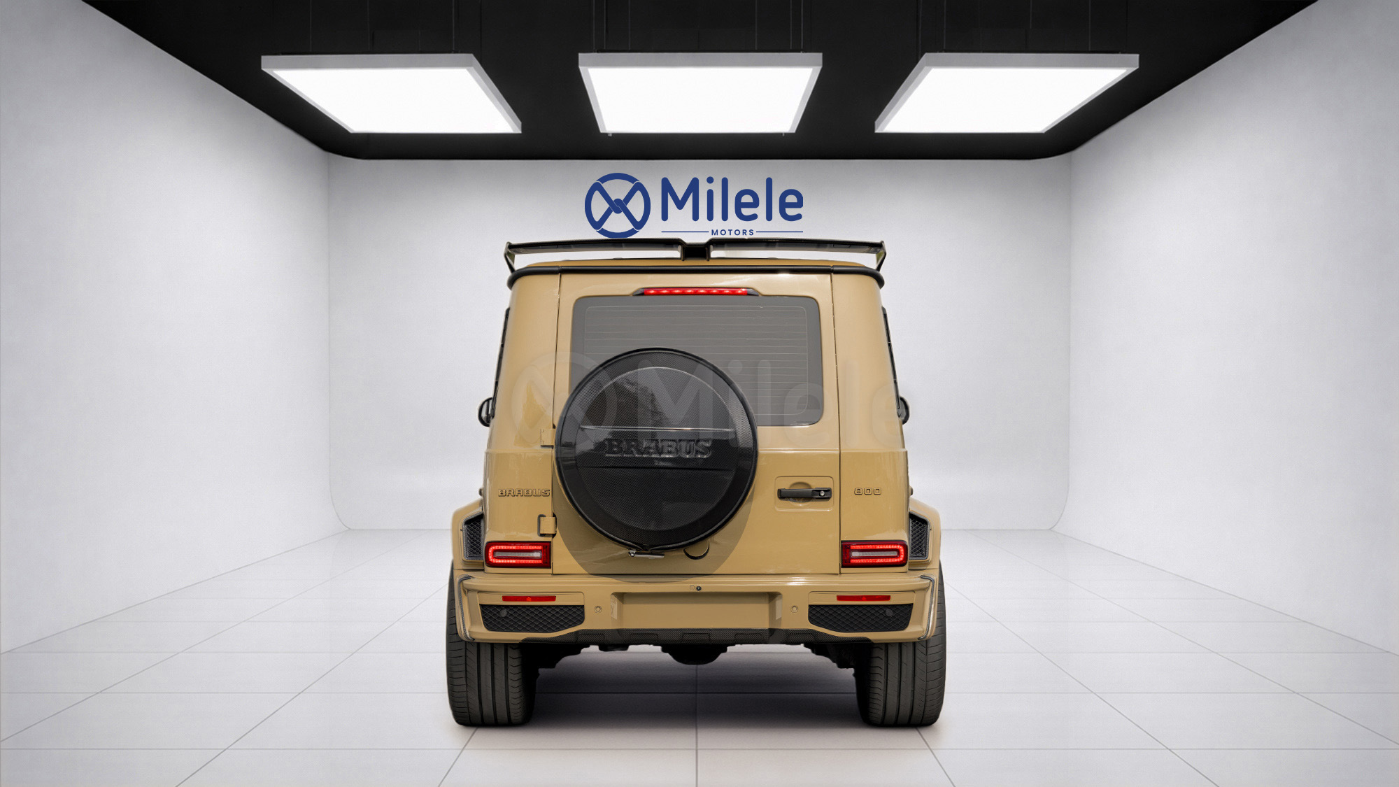 
(LHD) MERCEDES-BENZ G63 BRABUS 800 4.0P AT MY2019 – BEIGE full									