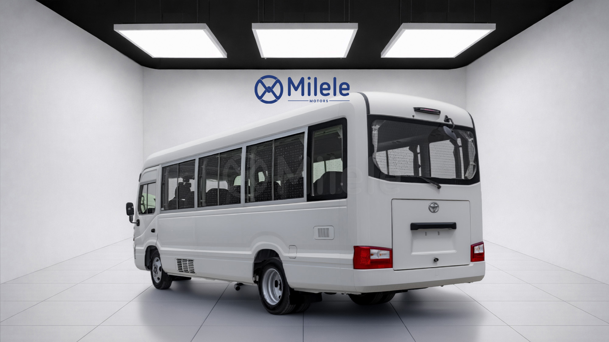 
(LHD) TOYOTA COASTER 30 SEATER 4.2D MT MY2026 – WHITE full									