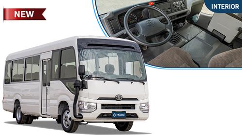 (LHD) COASTER 2.7P MT 30 SEATER MY2025 – WHITE