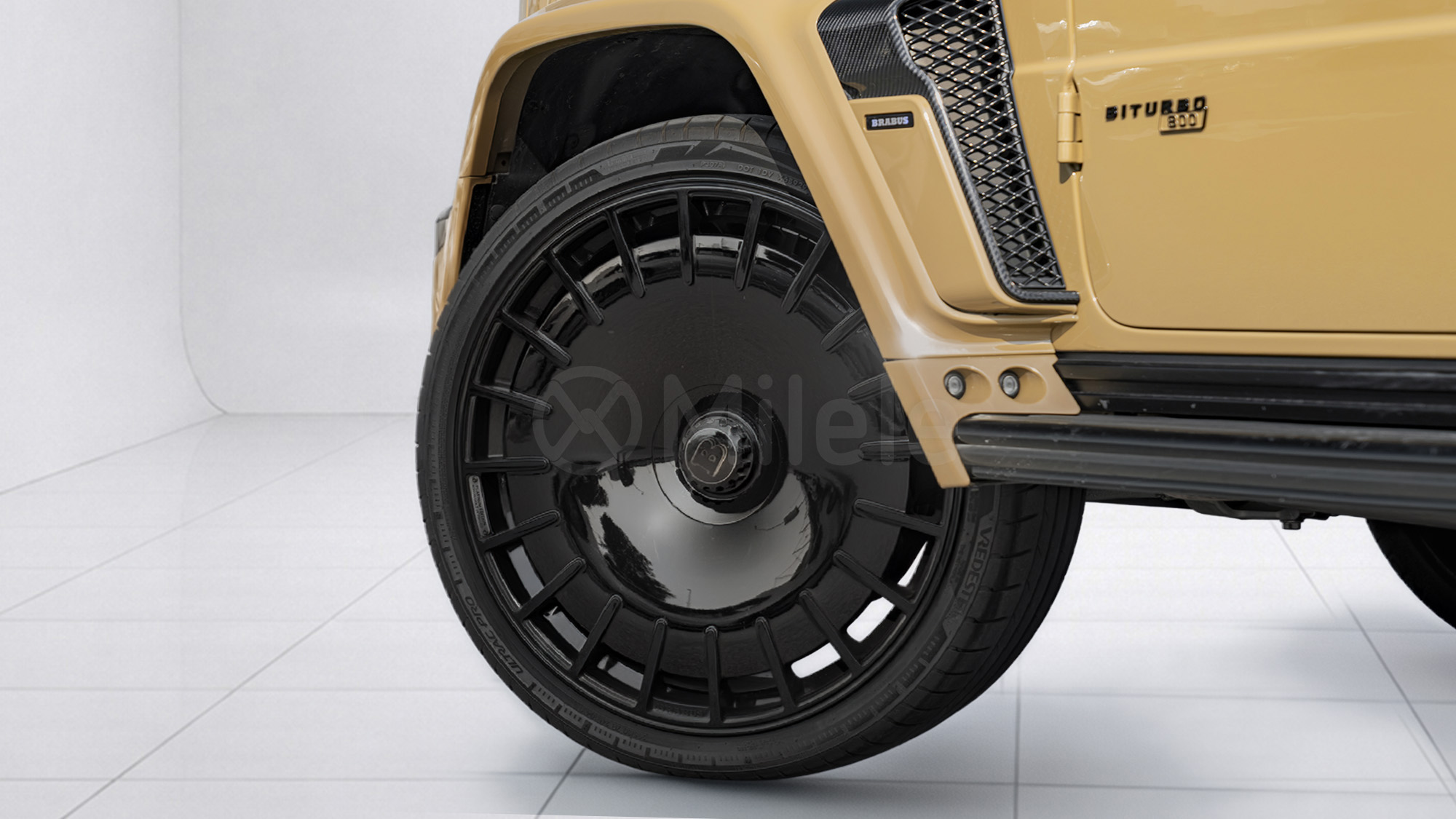 
(LHD) MERCEDES-BENZ G63 BRABUS 800 4.0P AT MY2019 – BEIGE full									