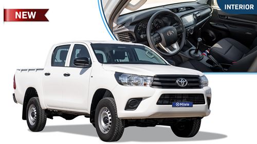 (LHD) HILUX DC 2.4D MT 4X4 P.WINDOW MY2025 – WHITE