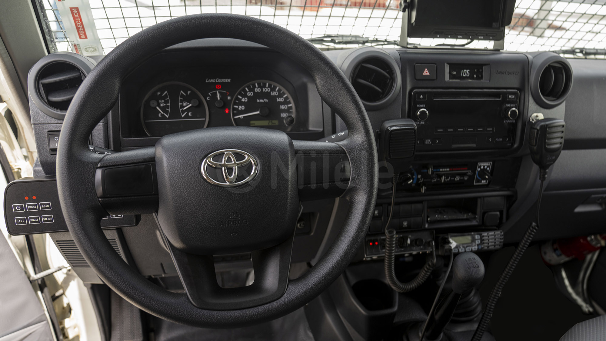 
(LHD) TOYOTA LC78 4.2D MT MY2025 – WHITE full									