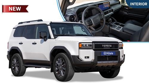(LHD) PRADO 250 WX+ LUXURY 2.8D AT MY2025 – WHITE