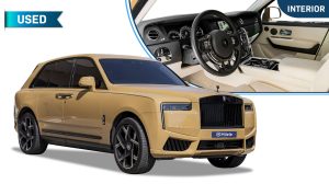(LHD) ROLLS ROYCE CULLINAN SERIES I TO SERIES II CONVERSION 6.75P AT MY2023 – BEIGE