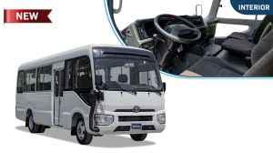 (LHD) TOYOTA COASTER 30 SEATER 4.2D MT MY2026 – WHITE