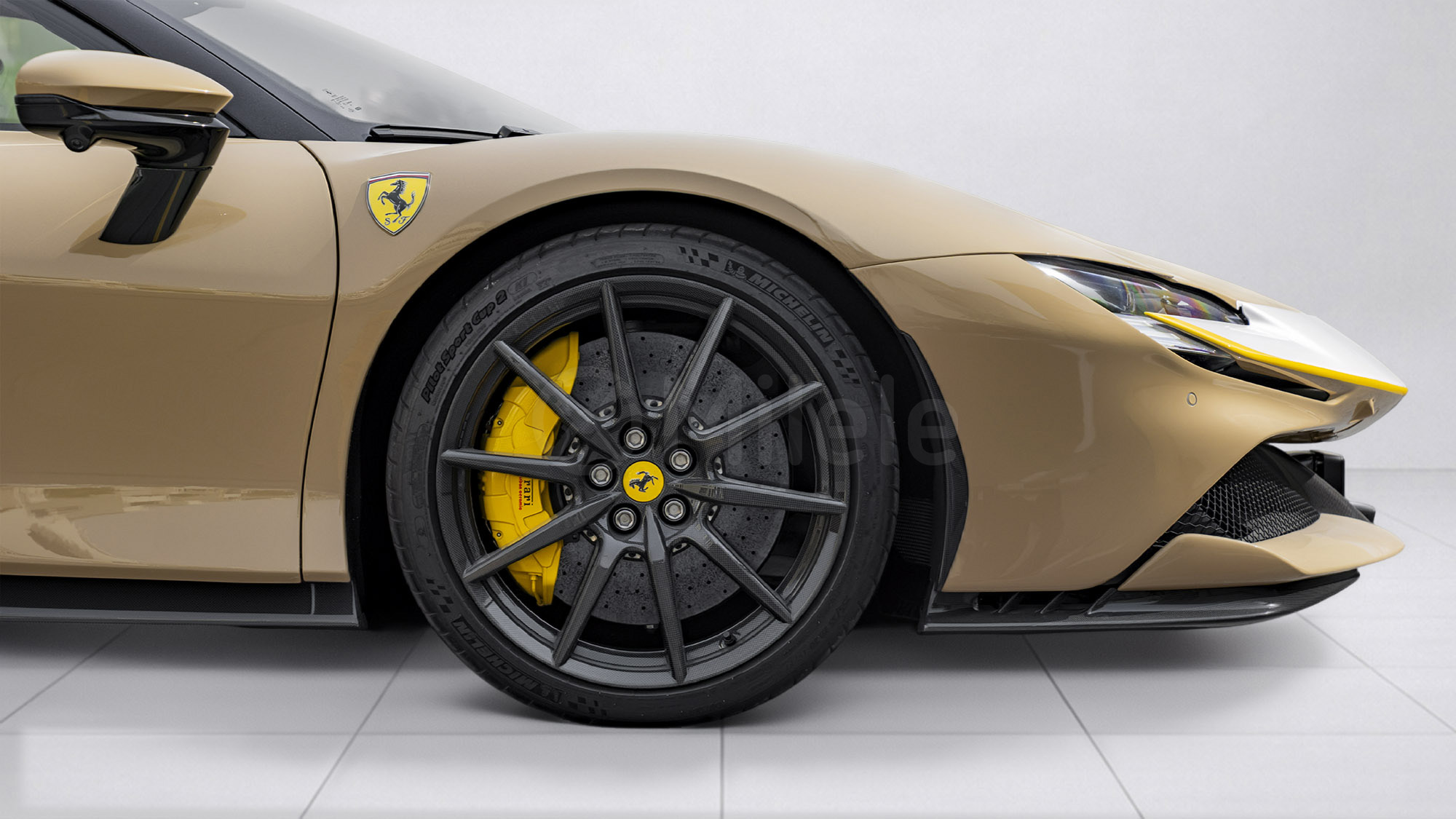 
(LHD) FERRARI SF90 SPIDER ASSETO FIORANO 4.0P AT MY2023 – BEIGE full									