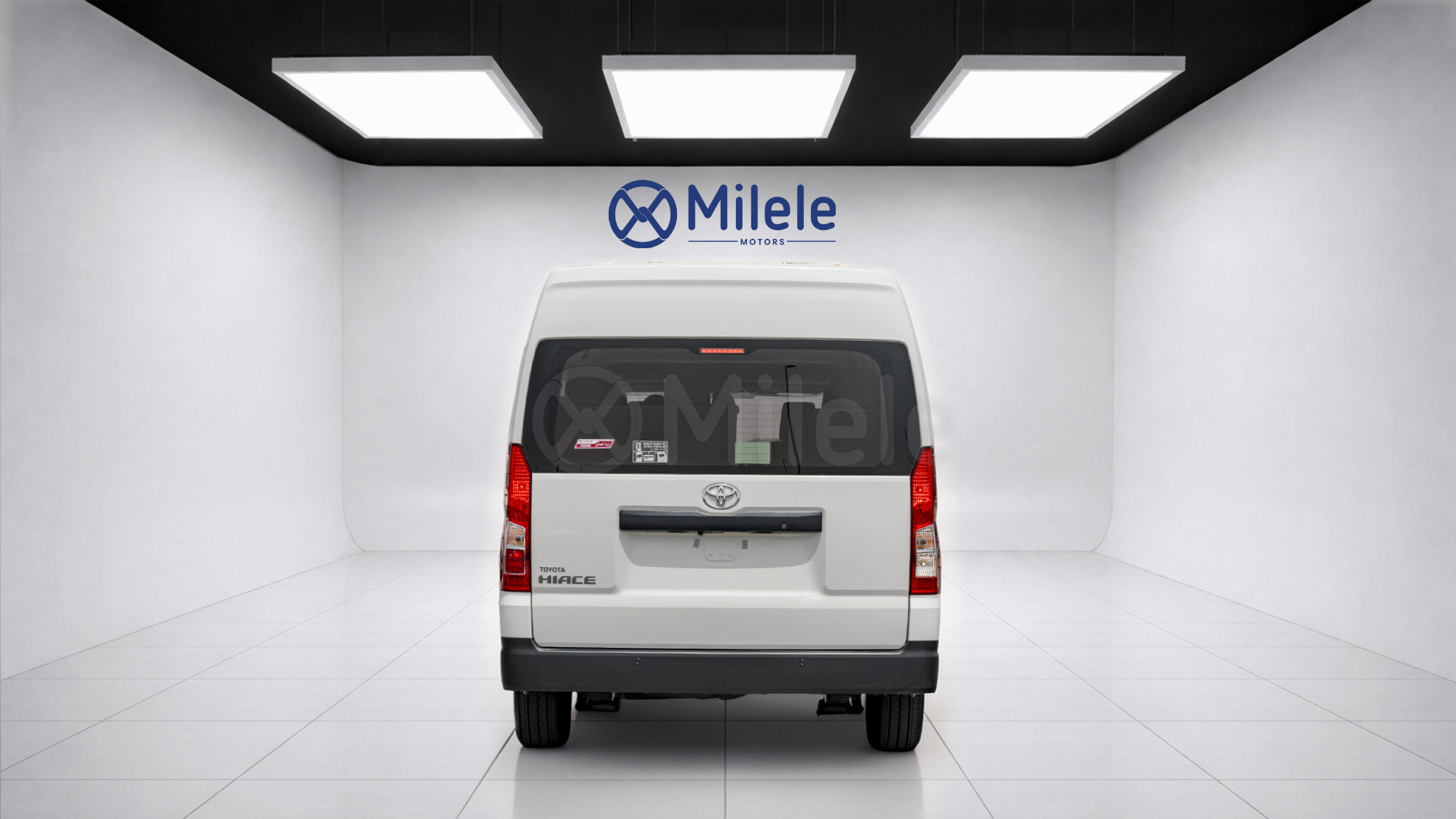 
(LHD) TOYOTA HIACE HR 3.5P MT RWD 13 SEATER MY2026 – WHITE full									