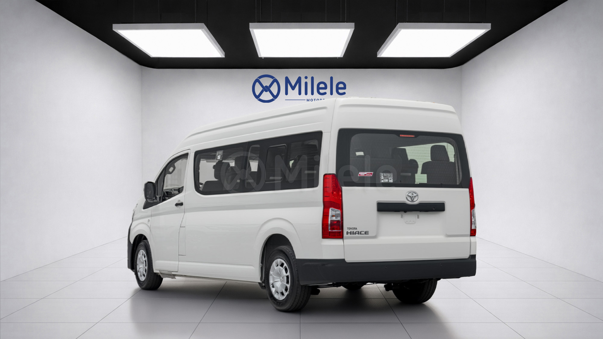
(LHD) TOYOTA HIACE HR 3.5P MT RWD 13 SEATER MY2026 – WHITE full									