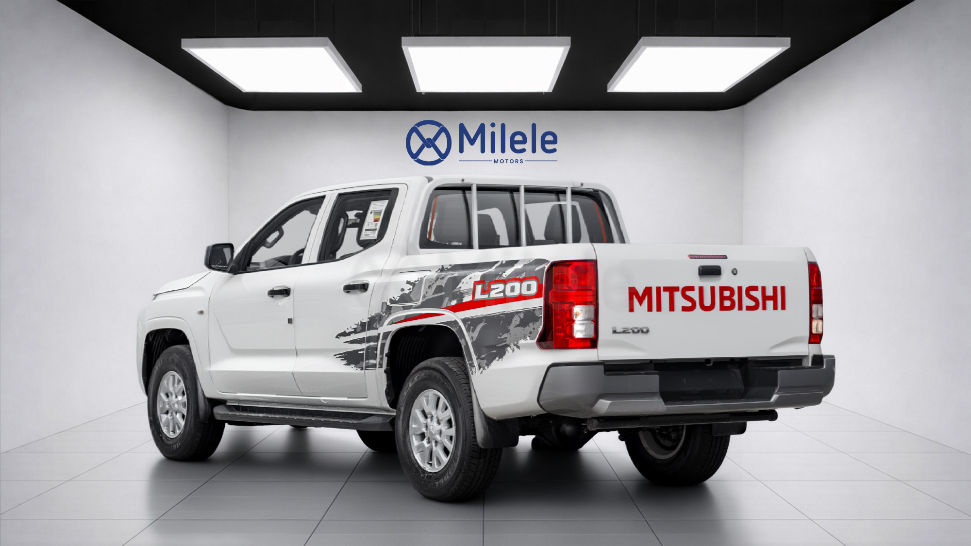 
(LHD) MITSUBISHI L200 DC 2.4D AT 4X4 MY2026 – WHITE full									