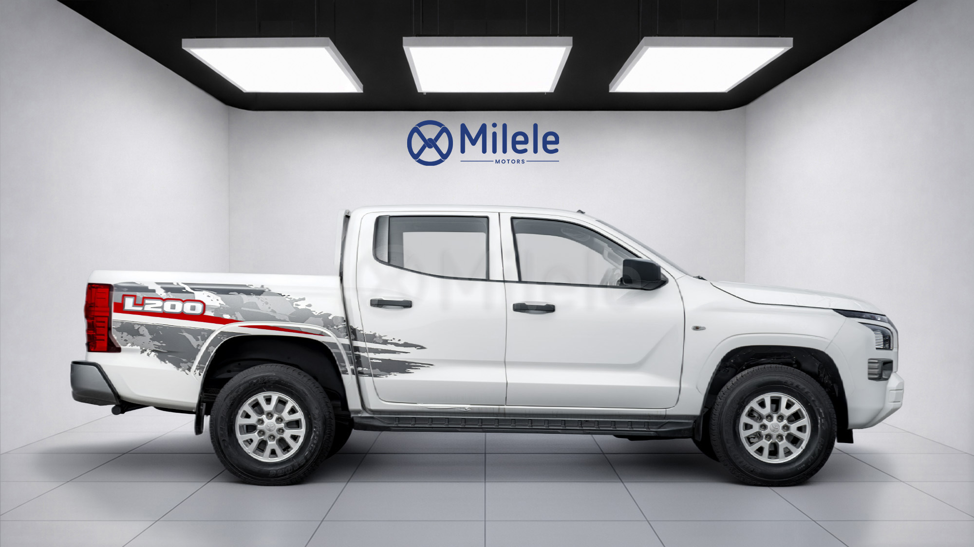 
(LHD) MITSUBISHI L200 DC 2.4D AT 4X4 MY2026 – WHITE full									