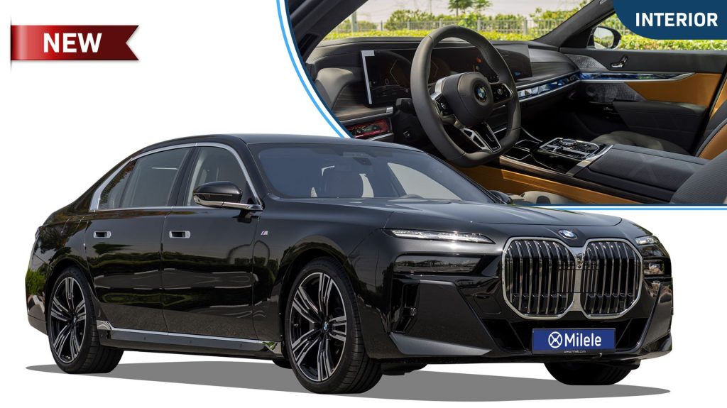 (LHD) BMW 760I 4.4P AT MY2025 – BLACK