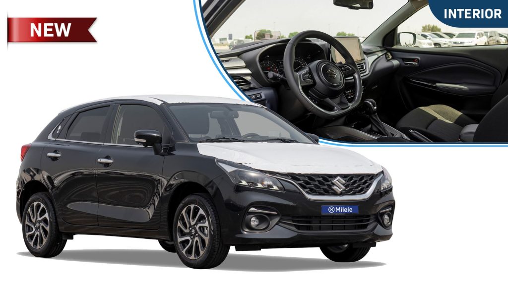 (LHD) SUZUKI BALENO GLX 1.5P AT MY2025 – BLACK