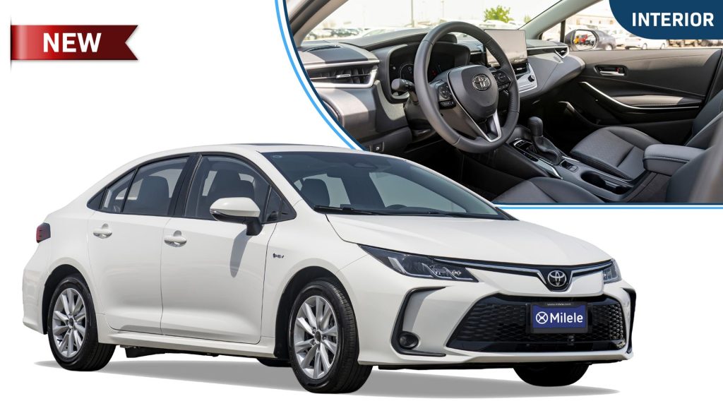 (LHD) TOYOTA COROLLA ELITE 1.8P HEV AT MY2025 – WHITE