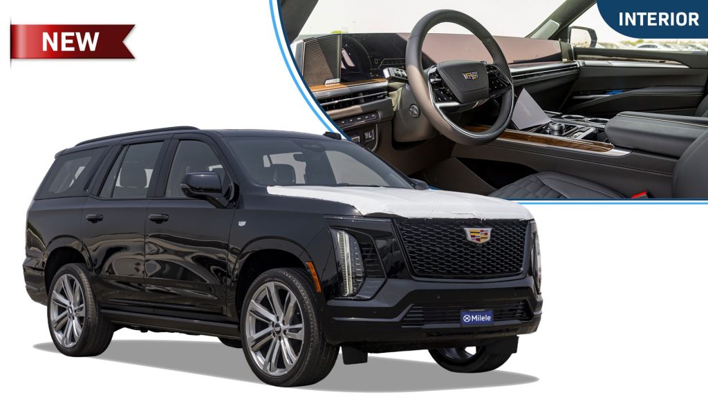 (LHD) CADILLAC ESCALADE SPORTS PLATINUM 6.2P AT 4X4 MY2025 – BLACK