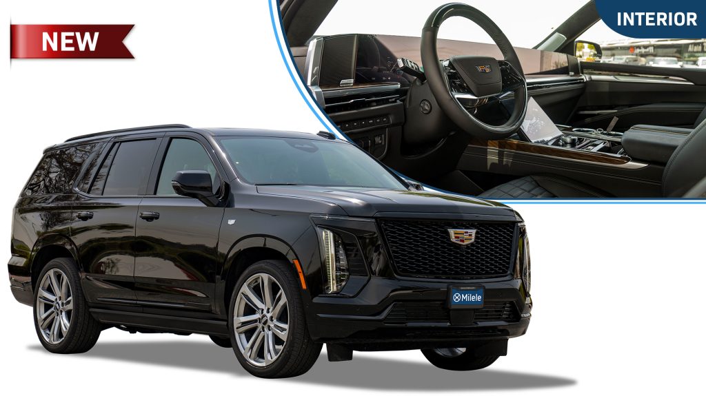 (LHD) CADILLAC ESCALADE SPORTS PLATINUM 6.2P AT 4X4 MY2025 – BLACK