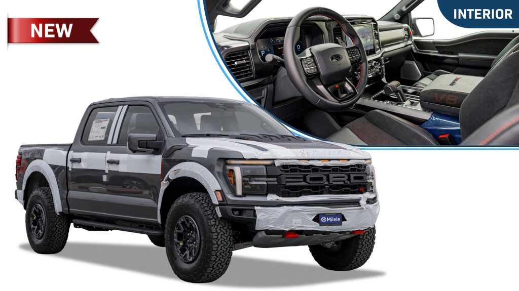 (LHD) FORD F-150 RAPTOR R 5.2P AT MY2025 – CONQUER GREY