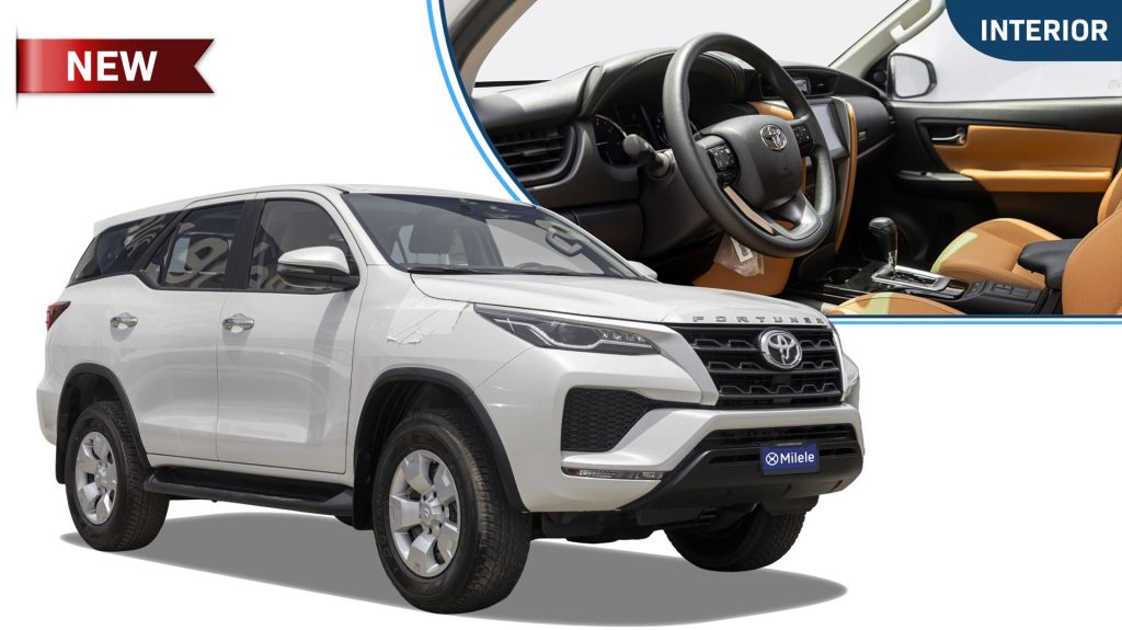 (LHD) TOYOTA FORTUNER 2.4D AT 4X4 MY2025 – WHITE – PEARL