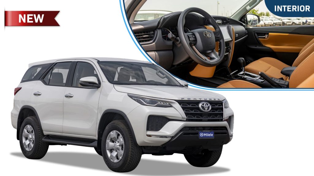 (LHD) TOYOTA FORTUNER 2.7P AT 4X4 MY2025 – WHITE – PEARL