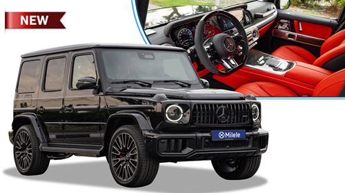 (LHD) MERCEDES BENZ G 63 4.0P AT MY2025 – OBSIDIAN BLACK