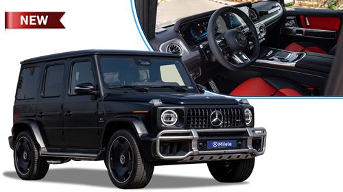 (LHD) MERCEDES BENZ G 63 4.0P AT MY2025 – BLACK