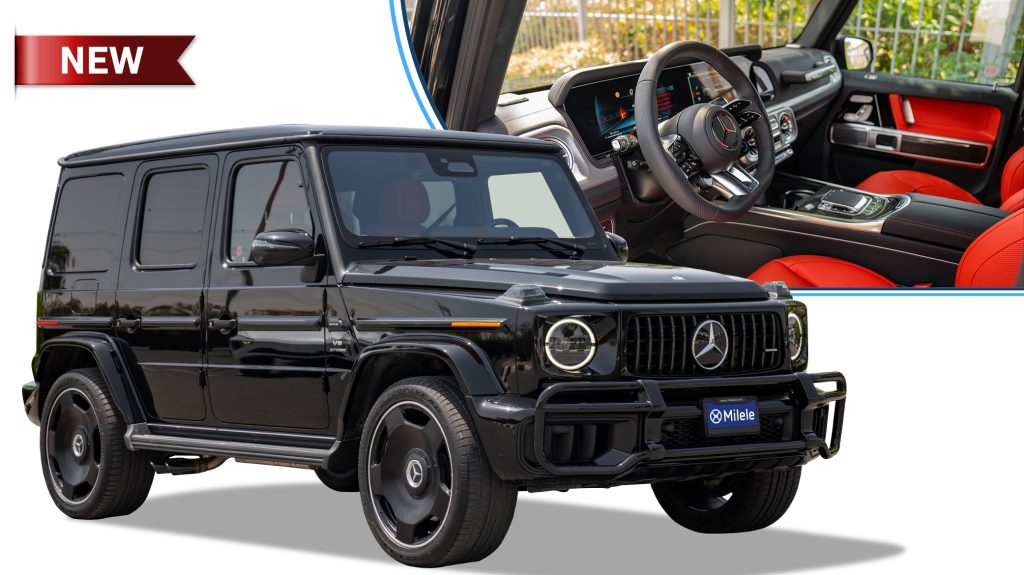 (LHD) MERCEDES BENZ G 63 4.0P AT MY2025 – BLACK