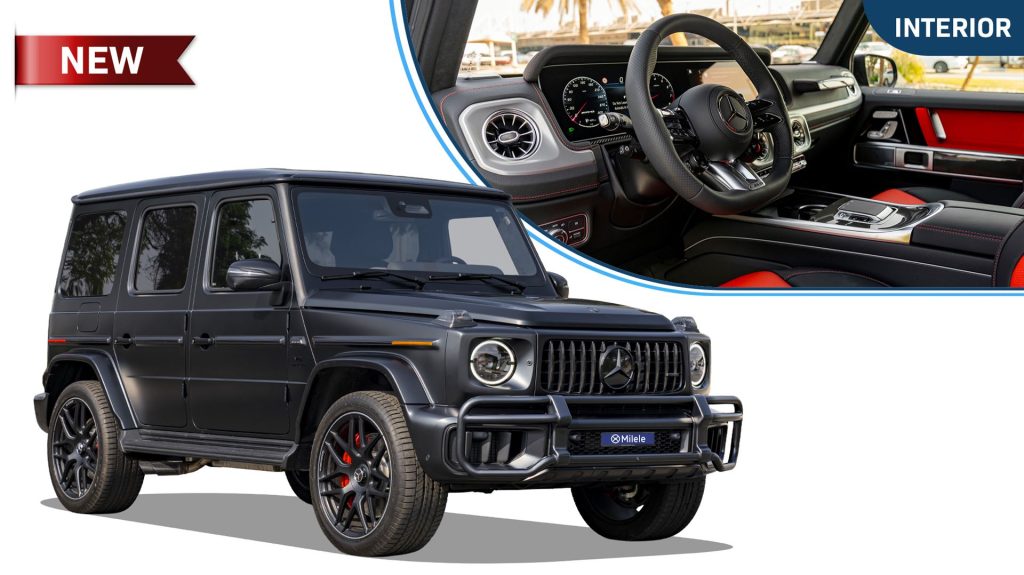 (LHD) MERCEDES BENZ G CLASS G 63 4.0P AT AWD MY2025 – MAGNO BLACK