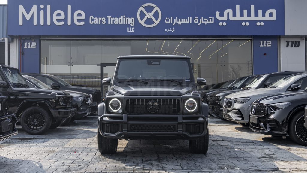 (LHD) MERCEDES BENZ G CLASS G 63 4.0P AT AWD MY2025 – MAGNO BLACK