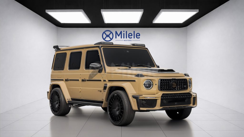 (LHD) MERCEDES BENZ MERCEDES-BENZ G63 BRABUS 800 4.0P AT MY2019 – BEIGE