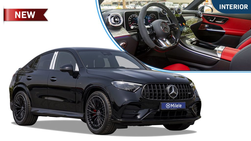(LHD) MERCEDES BENZ GLC Coupe 43 2.0P AT 4MATIC MY2025 – BLACK