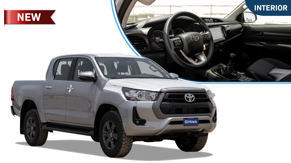 (LHD) TOYOTA HILUX DC 2.4D MT 4X4 P.WINDOW MY2025 – SILVER ME