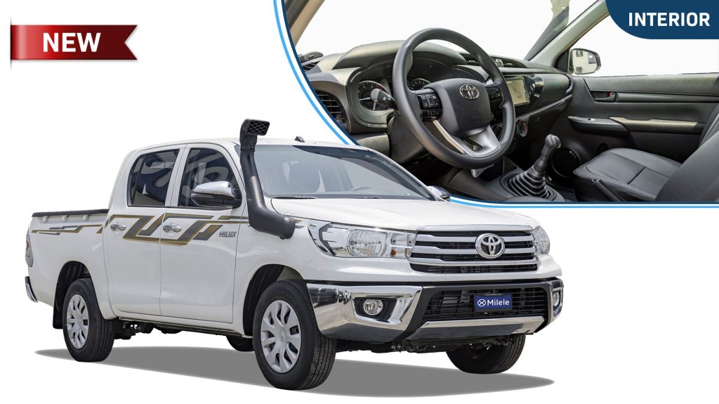 (LHD) TOYOTA HILUX DC 2.4D MT 4X2 P.WINDOW MY2025 – WHITE