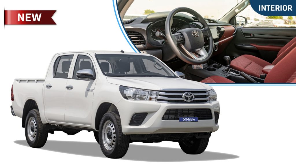 (LHD) TOYOTA HILUX DC GUN 125 2.4D AT 4WD MY2025 – WHITE