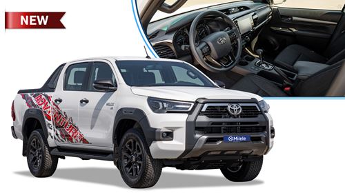 (LHD) TOYOTA HILUX DC Adventure 4.0P AT 4X4 MY2025 – WHITE