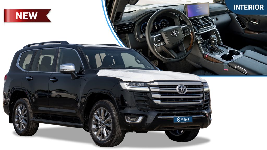 (LHD) TOYOTA LC300 VX 3.3D AT MY2025 – BLACK