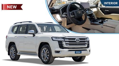 (LHD) TOYOTA LC300 VX 3.3D AT AWD MY2025 – WHITE PEARL CS.