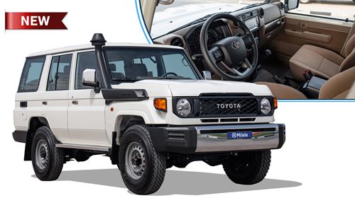 (LHD) TOYOTA LC76 2.8D MT MY2025 – WHITE