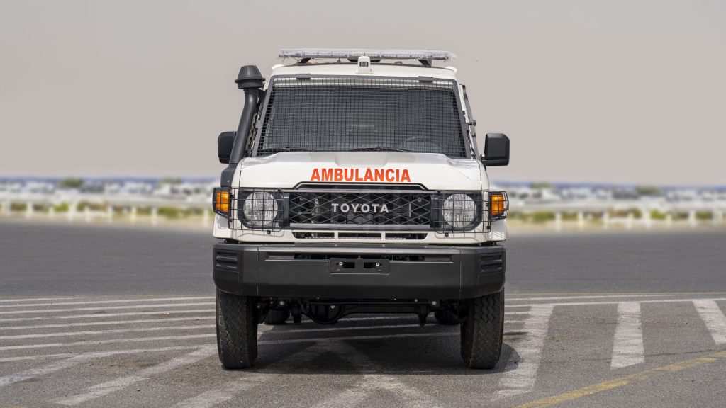 (LHD) TOYOTA LC78 4.2D MT MY2025 – WHITE