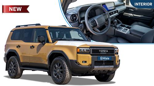 (LHD) TOYOTA PRADO 250 WX 2.4P AT ADVENTURE MY2024 – SAND