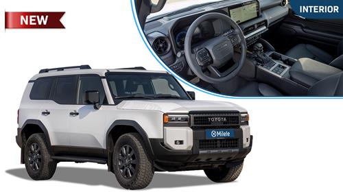 (LHD) TOYOTA PRADO 250 WX 2.4P AT ADVENTURE MY2024 – WHITE