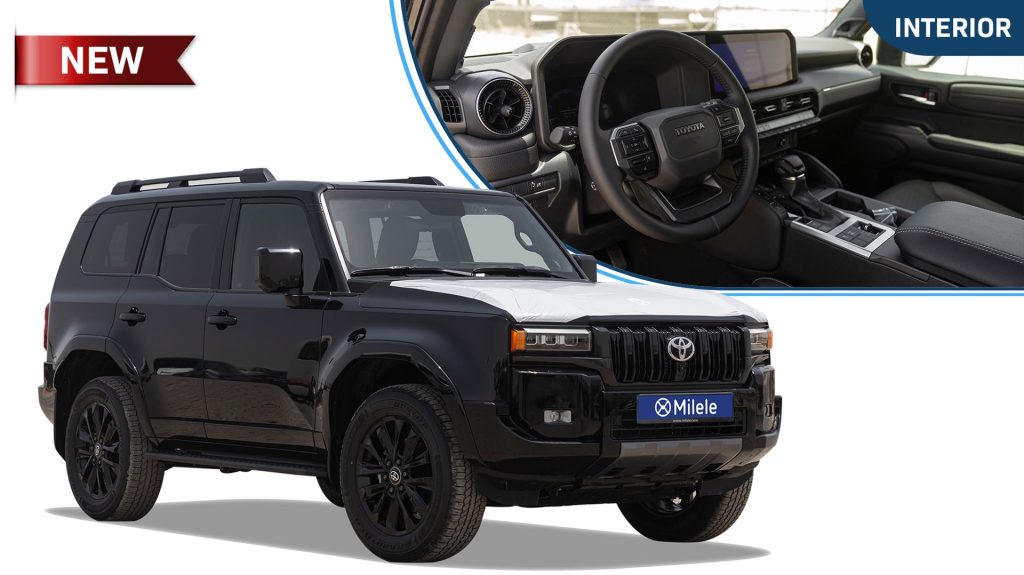 (LHD) TOYOTA PRADO 250 VX PREMIUM 2.4P AT MY2025 – ATTITUDE BLACK