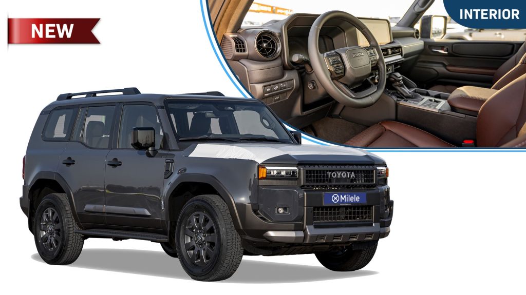 (LHD) TOYOTA PRADO ADV 2.4P AT 4WD MY2025 – GREY
