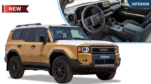(LHD) TOYOTA PRADO 250 2.4P AT FIRST EDITION MY2024 – SAND & GREY ROOF