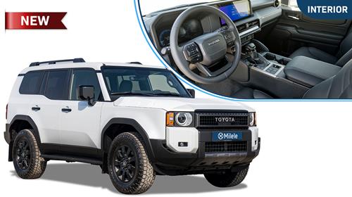 (LHD) TOYOTA PRADO 250 2.4P AT FIRST EDITION MY2024 – WHITE